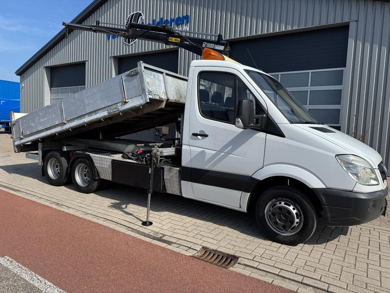 Mercedes-Benz Sprinter 516 CDI Clixtar, HIAB Kraan/Crane/Kran/Grua, Kipper - قلاب صغير: صورة 2 Mercedes-Benz Sprinter 516 CDI Clixtar, HIAB Kraan/Crane/Kran/Grua, Kipper - قلاب صغير: صورة 2