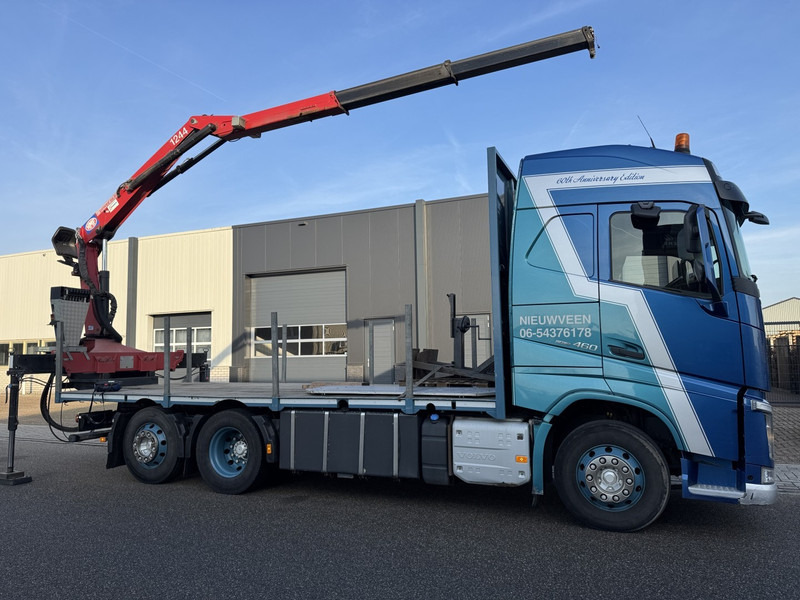 شاحنة كرين Volvo FH460, HMF 1244 Skip loading platform: صورة 1