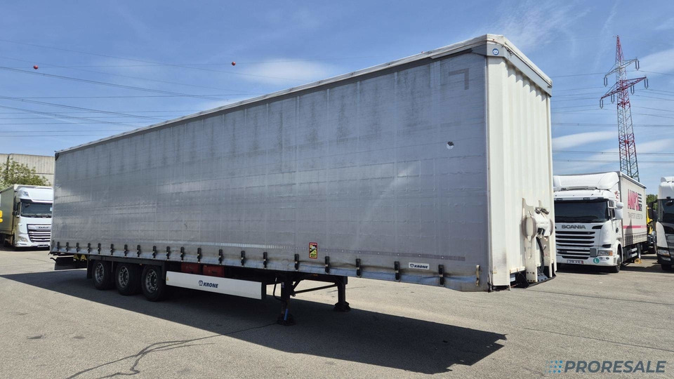 KRONE SD MEGA LINER SDP 27 - نصف مقطورة بستائر جانبية: صورة 1 KRONE SD MEGA LINER SDP 27 - نصف مقطورة بستائر جانبية: صورة 1