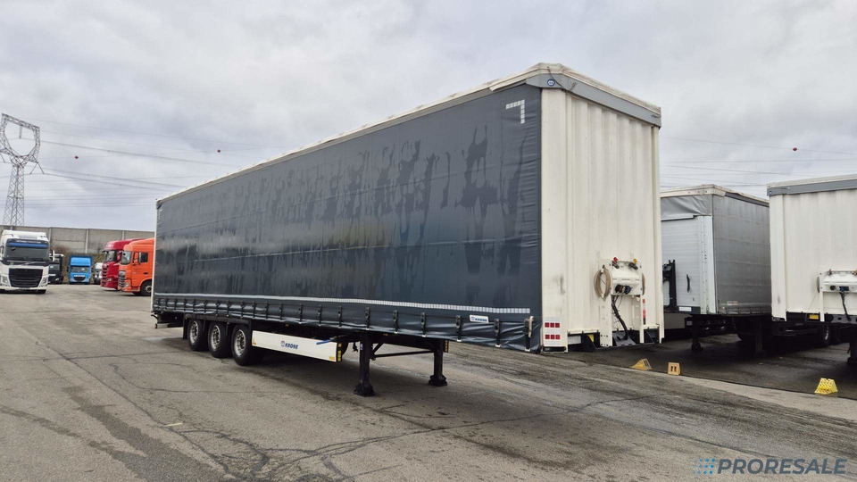 KRONE SD MEGA LINER - نصف مقطورة بستائر جانبية: صورة 1 KRONE SD MEGA LINER - نصف مقطورة بستائر جانبية: صورة 1