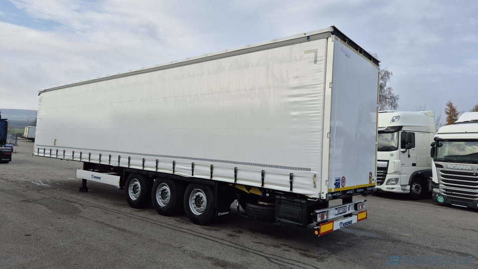 KRONE SD PROFI LINER - نصف مقطورة بستائر جانبية: صورة 3 KRONE SD PROFI LINER - نصف مقطورة بستائر جانبية: صورة 3