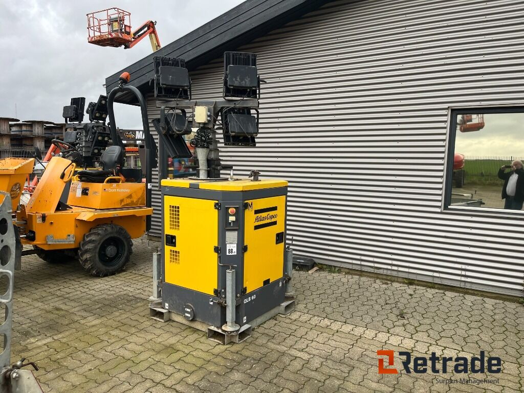 Belysning Atlas Copco QLB 60 Lys tårn teleskop - معدات الانشاءات: صورة 1 Belysning Atlas Copco QLB 60 Lys tårn teleskop - معدات الانشاءات: صورة 1