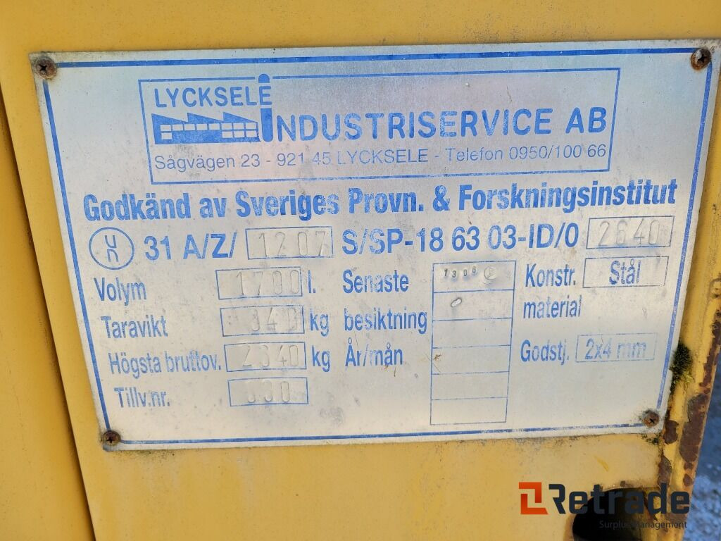 Farmartank dieseltank 1700l - معدات الانشاءات: صورة 5 Farmartank dieseltank 1700l - معدات الانشاءات: صورة 5