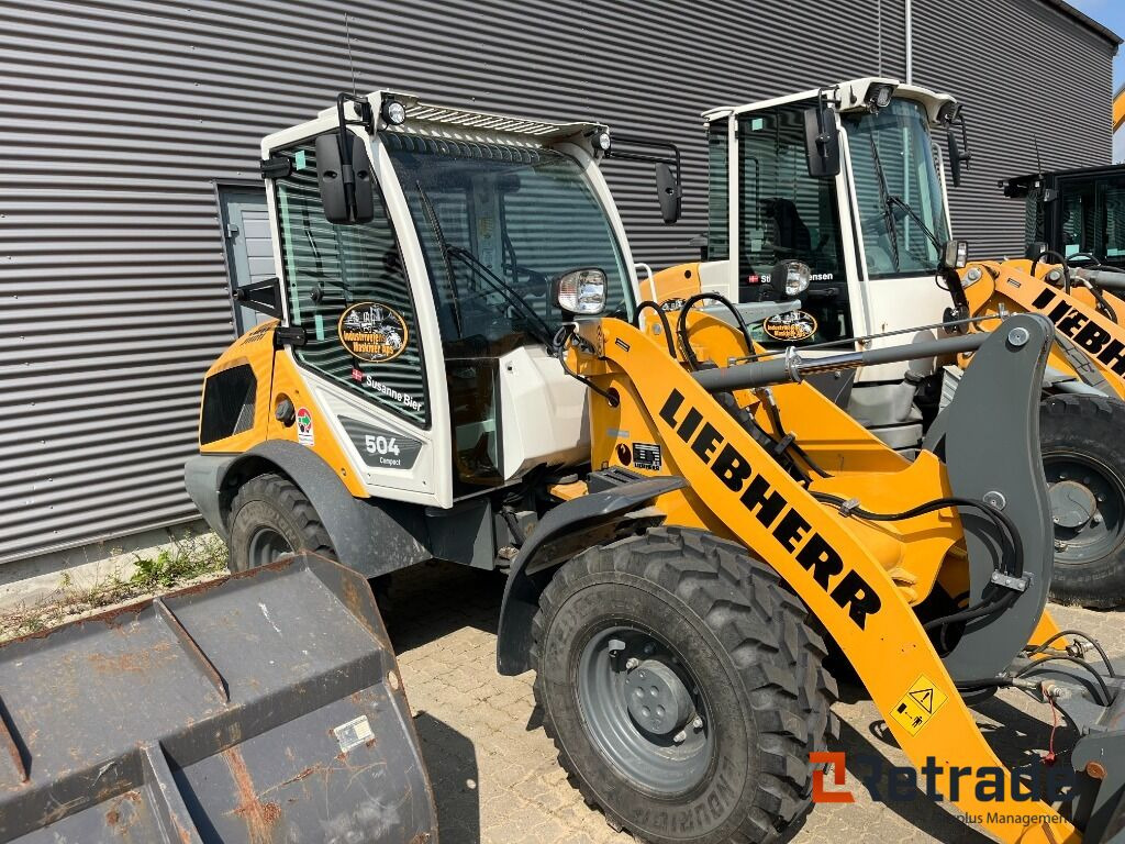 Kompaktlæsser Liebherr L504 Miniloader - اللودر بعجل: صورة 4 Kompaktlæsser Liebherr L504 Miniloader - اللودر بعجل: صورة 4