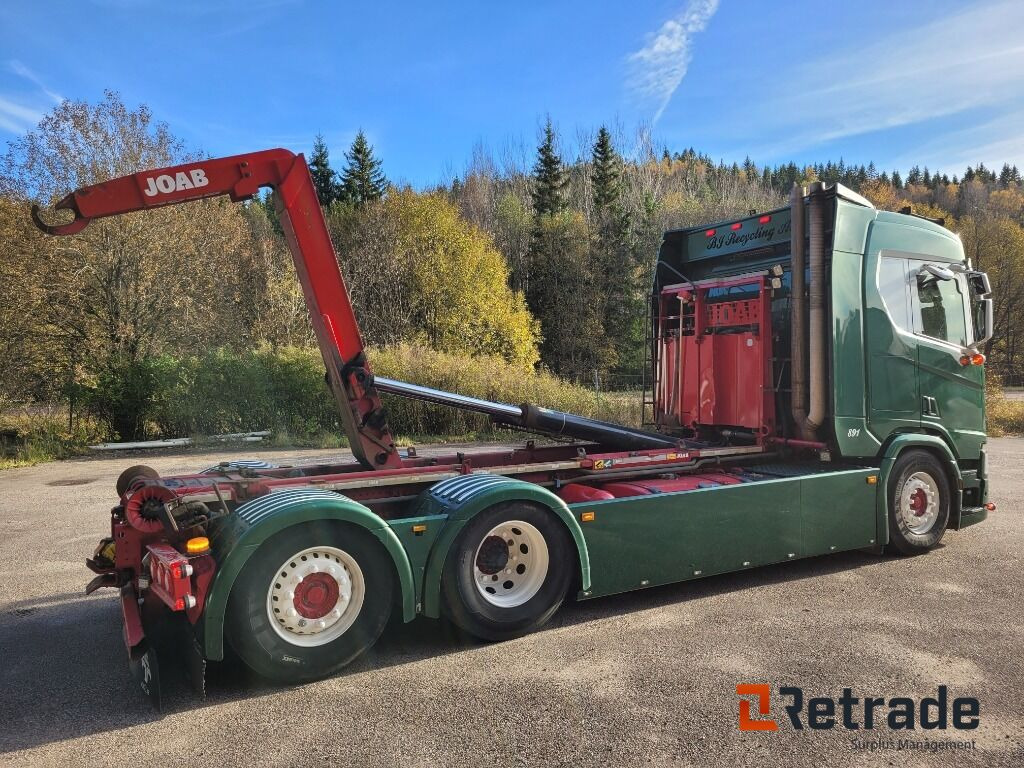 Lastväxlare SCANIA R580 V8 Next Gen LB6X2*4 Euro 6 - شاحنة برافعة خطافية, شاحنة كرين: صورة 3 Lastväxlare SCANIA R580 V8 Next Gen LB6X2*4 Euro 6 - شاحنة برافعة خطافية, شاحنة كرين: صورة 3