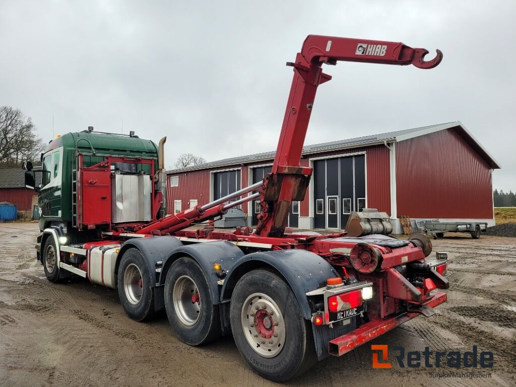 Lastväxlare Scania R520 V8 Tridem Euro 6 - شاحنة برافعة خطافية: صورة 4 Lastväxlare Scania R520 V8 Tridem Euro 6 - شاحنة برافعة خطافية: صورة 4