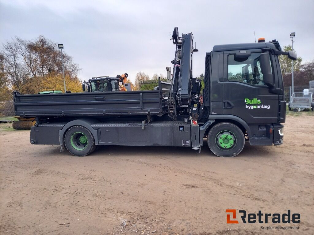 MAN TGL 12. 4X2 BL med Fassi kran - شاحنات مسطحة, شاحنة كرين: صورة 4 MAN TGL 12. 4X2 BL med Fassi kran - شاحنات مسطحة, شاحنة كرين: صورة 4