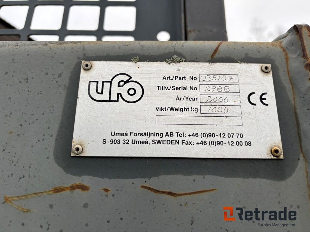 SandspridarskopaUfo 3m3 Stora bm - معدات الانشاءات: صورة 5 SandspridarskopaUfo 3m3 Stora bm - معدات الانشاءات: صورة 5