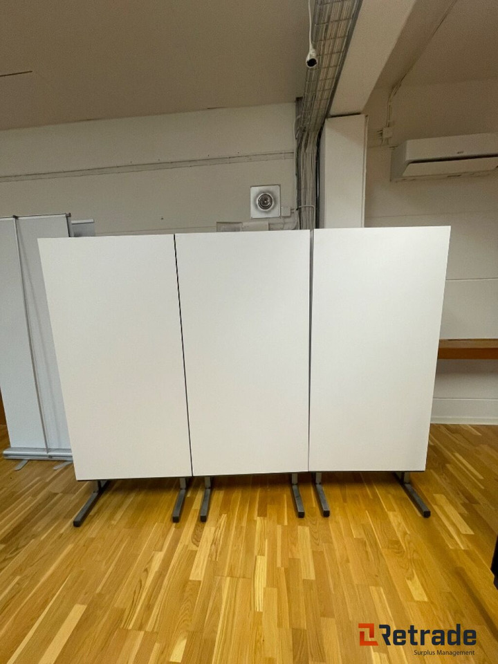 Skärmväggar 3st Vita - أدوات ومعدات: صورة 1 Skärmväggar 3st Vita - أدوات ومعدات: صورة 1