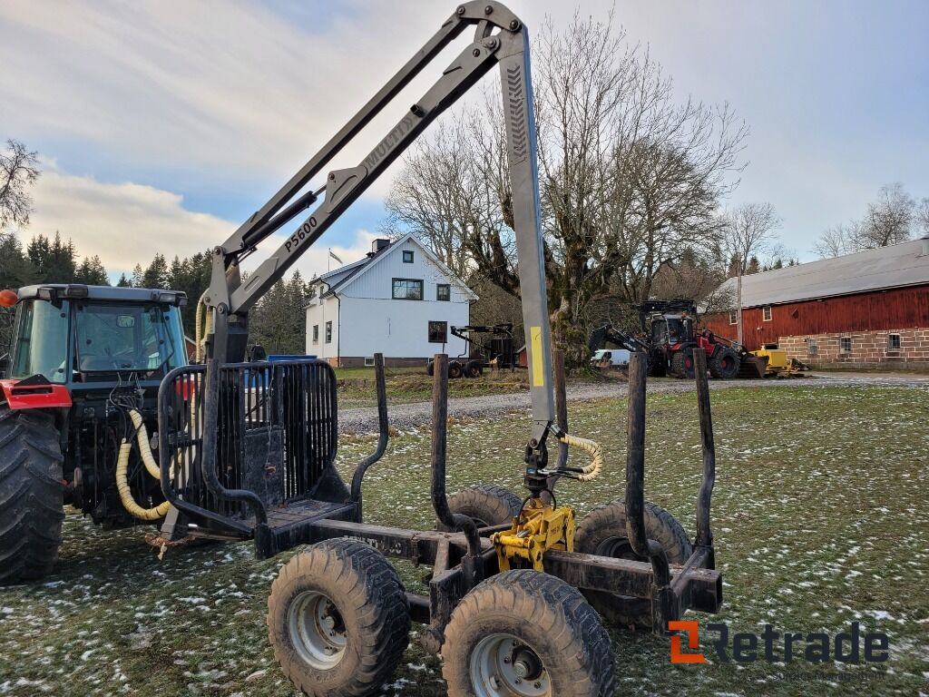 Skogsvagn Huggarvagn med kran Trejon Multiforest MF90 - مقطورة الغابات: صورة 4 Skogsvagn Huggarvagn med kran Trejon Multiforest MF90 - مقطورة الغابات: صورة 4