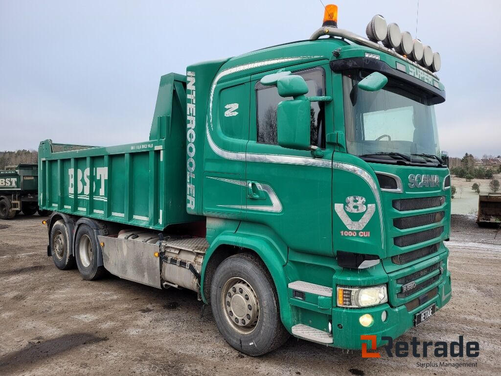 Tippbil Scania R580 V8 Euro 6 Benalu - شاحنة قلاب: صورة 3 Tippbil Scania R580 V8 Euro 6 Benalu - شاحنة قلاب: صورة 3