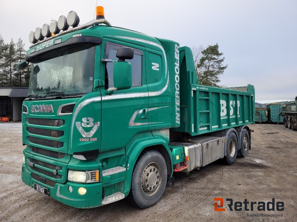 Tippbil Scania R580 V8 Euro 6 Benalu - شاحنة قلاب: صورة 1 Tippbil Scania R580 V8 Euro 6 Benalu - شاحنة قلاب: صورة 1