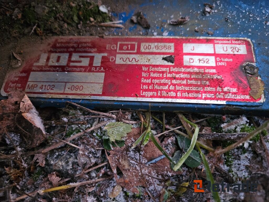 Vändskiva Jost - قارنة سرجية - شاحنة: صورة 5 Vändskiva Jost - قارنة سرجية - شاحنة: صورة 5