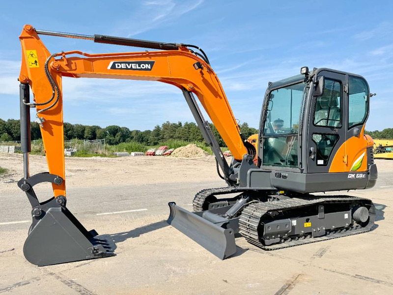Develon DX60E-10N - New / Unused / 2024 Model - حفار صغير: صورة 2 Develon DX60E-10N - New / Unused / 2024 Model - حفار صغير: صورة 2