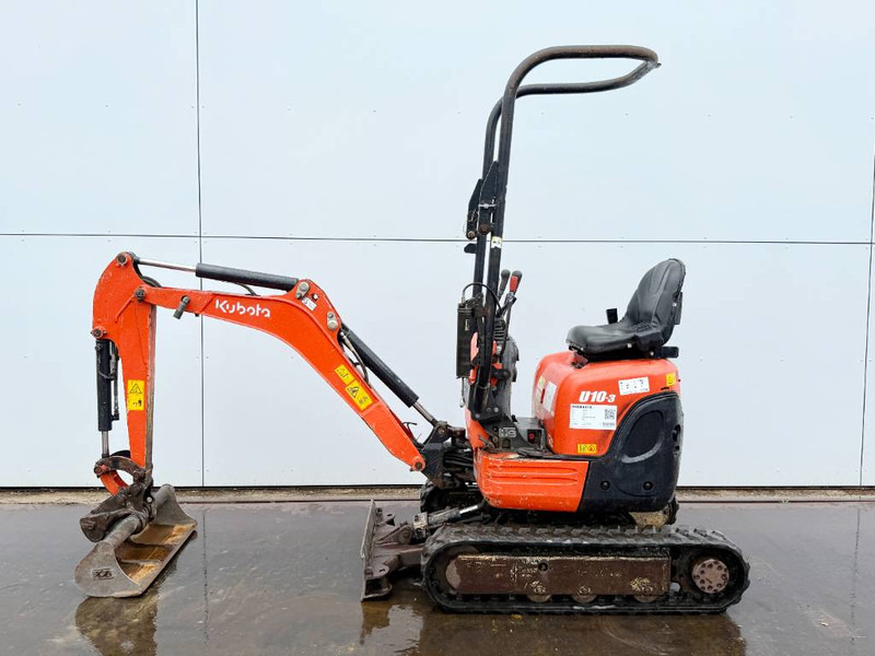 Kubota U10-3 - Hydr. Undercarriage / Hammer Lines - حفار صغير: صورة 1 Kubota U10-3 - Hydr. Undercarriage / Hammer Lines - حفار صغير: صورة 1