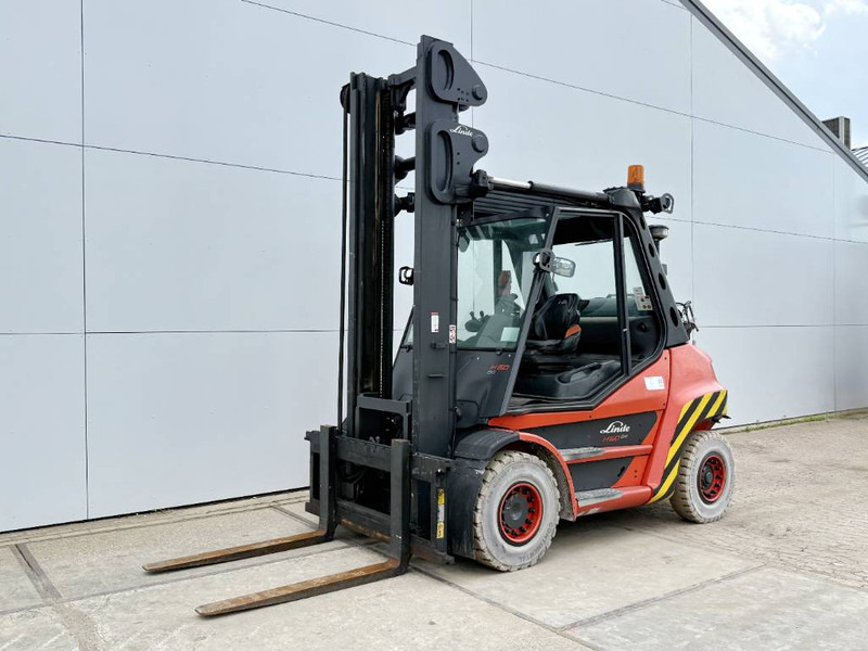 Linde H60T-03 - Duplex / Side Shift / German Machine - رافعة شوكية تعمل بالغاز: صورة 1 Linde H60T-03 - Duplex / Side Shift / German Machine - رافعة شوكية تعمل بالغاز: صورة 1