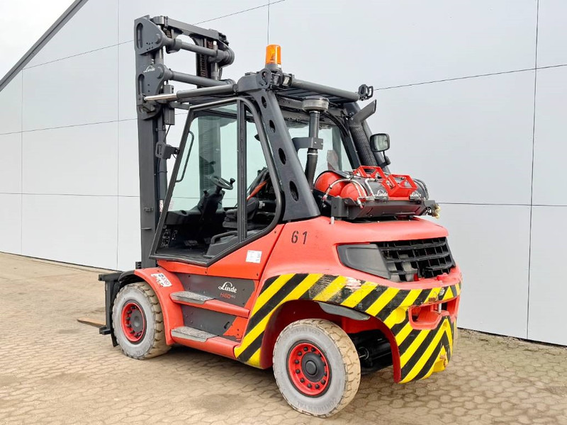 Linde H60T-03 - Duplex / Side Shift / German Machine - رافعة شوكية تعمل بالغاز: صورة 2 Linde H60T-03 - Duplex / Side Shift / German Machine - رافعة شوكية تعمل بالغاز: صورة 2
