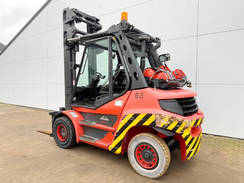Linde H60T-03 - Duplex / Side Shift / German Machine - رافعة شوكية تعمل بالغاز: صورة 2 Linde H60T-03 - Duplex / Side Shift / German Machine - رافعة شوكية تعمل بالغاز: صورة 2
