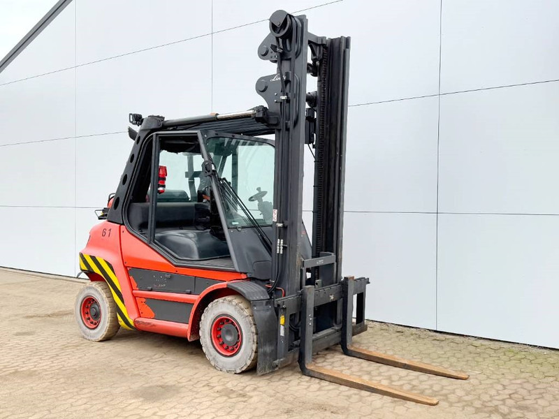 Linde H60T-03 - Duplex / Side Shift / German Machine - رافعة شوكية تعمل بالغاز: صورة 5 Linde H60T-03 - Duplex / Side Shift / German Machine - رافعة شوكية تعمل بالغاز: صورة 5