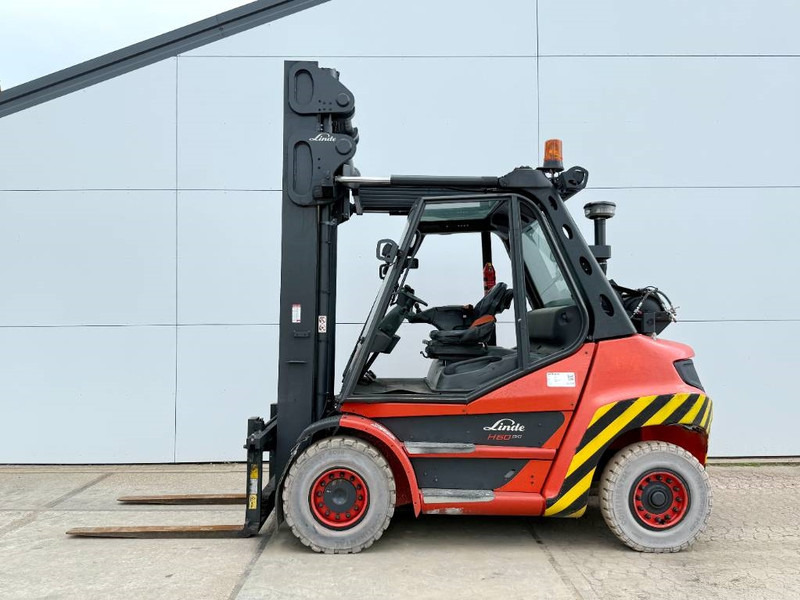Linde H60T-03 - Duplex / Side Shift / German Machine - رافعة شوكية تعمل بالغاز: صورة 3 Linde H60T-03 - Duplex / Side Shift / German Machine - رافعة شوكية تعمل بالغاز: صورة 3