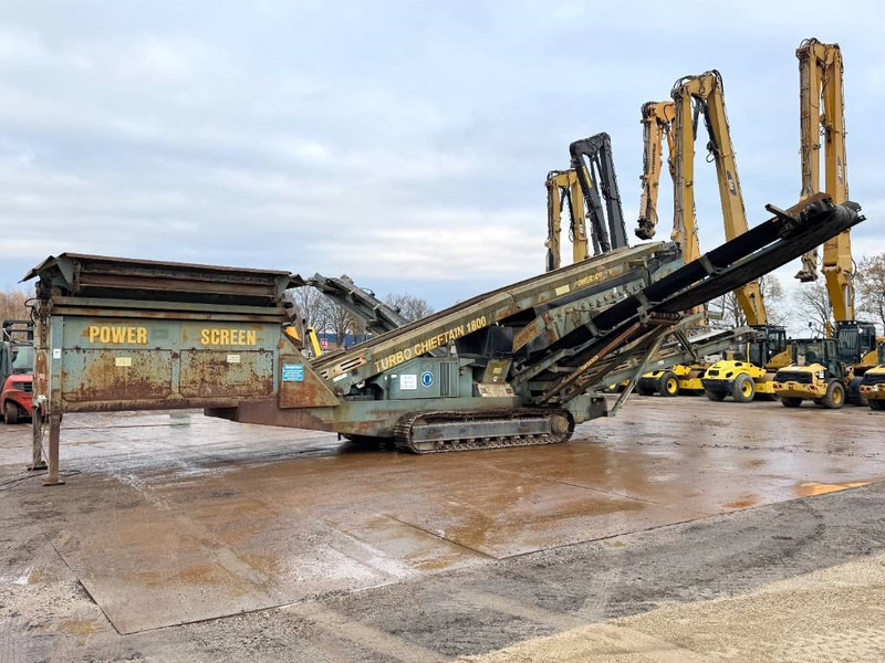 Powerscreen Chieftain 1800 - German Machine / Good Condition! - آلة فرز: صورة 2 Powerscreen Chieftain 1800 - German Machine / Good Condition! - آلة فرز: صورة 2