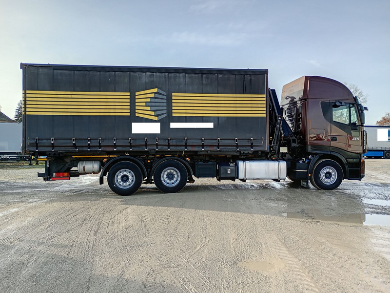 Iveco BDF AS260S42Y/ FS 6X2 AHK (9) - شاحنة ذات ستائر جانبية, شاحنة كرين: صورة 4 Iveco BDF AS260S42Y/ FS 6X2 AHK (9) - شاحنة ذات ستائر جانبية, شاحنة كرين: صورة 4