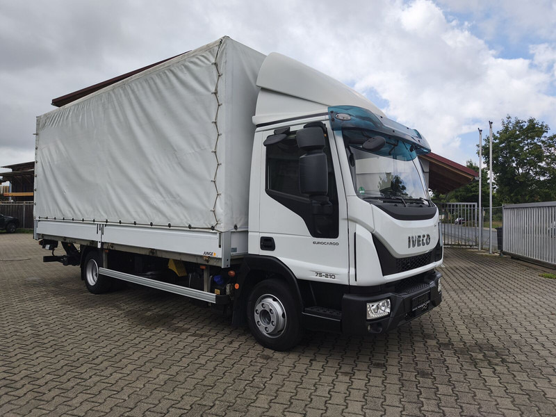 Iveco Eurocargo 75-210 4x2 Euro 6 LBW - شاحنة ذات ستائر جانبية: صورة 2 Iveco Eurocargo 75-210 4x2 Euro 6 LBW - شاحنة ذات ستائر جانبية: صورة 2