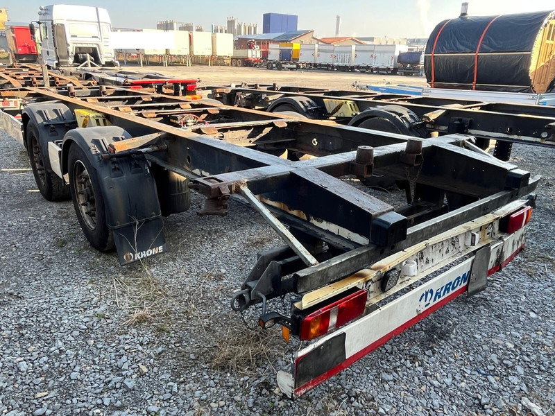 Krone Fahrgestell BDF ZZ 18XF0 DC07CLNF - مقطورة بهيكل معدني: صورة 3 Krone Fahrgestell BDF ZZ 18XF0 DC07CLNF - مقطورة بهيكل معدني: صورة 3