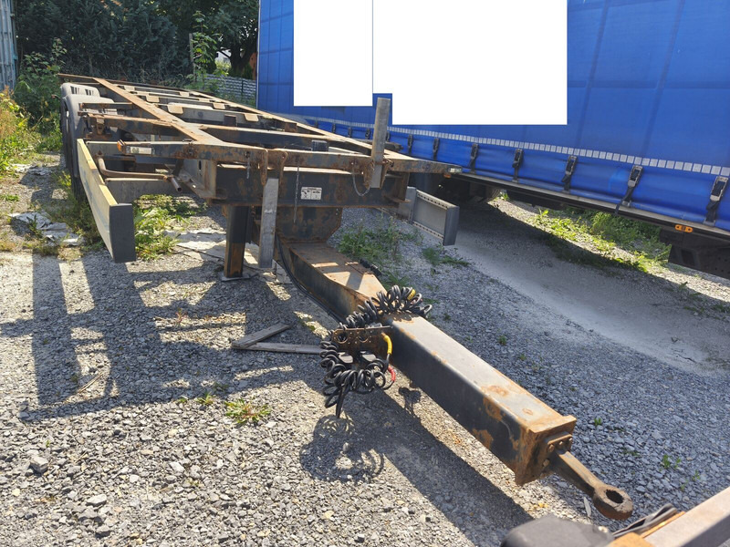 Krone Fahrgestell BDF ZZ 18XF0 DC07CLNF - مقطورة بهيكل معدني: صورة 1 Krone Fahrgestell BDF ZZ 18XF0 DC07CLNF - مقطورة بهيكل معدني: صورة 1