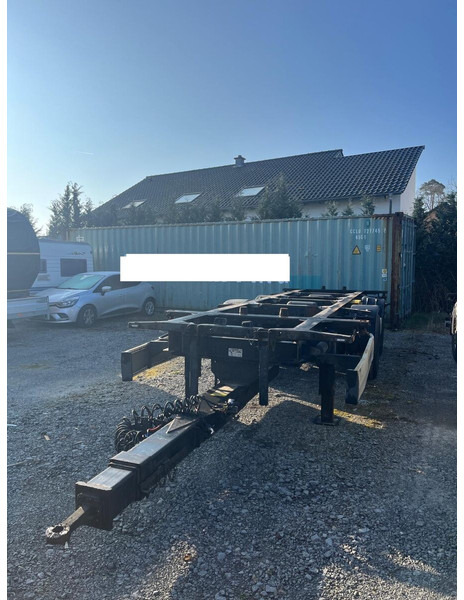 Krone Fahrgestell BDF ZZ 18XF0 DC07CLNF - مقطورة بهيكل معدني: صورة 1 Krone Fahrgestell BDF ZZ 18XF0 DC07CLNF - مقطورة بهيكل معدني: صورة 1