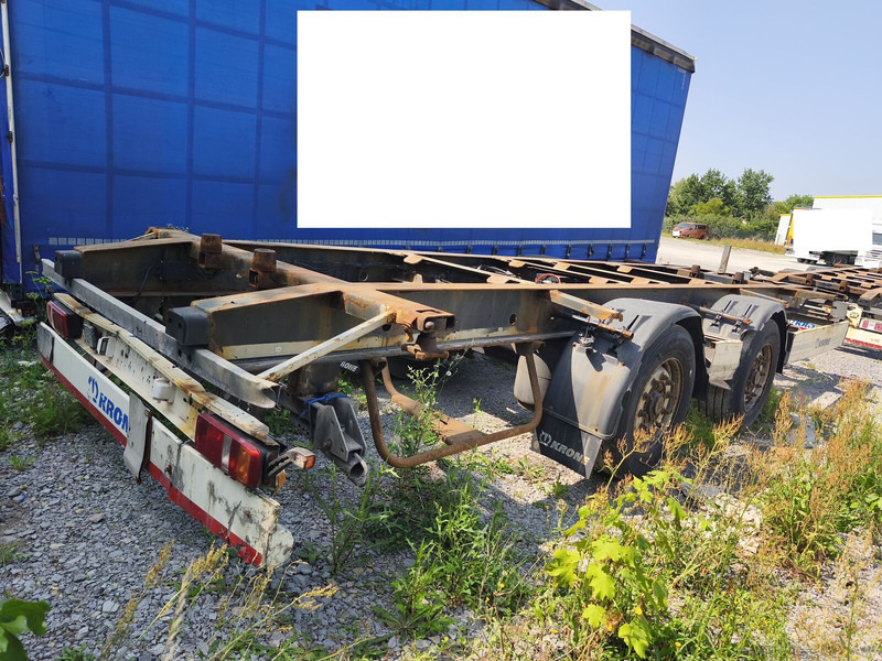 Krone Fahrgestell BDF ZZ 18XF0 DC07CLNF - مقطورة بهيكل معدني: صورة 5 Krone Fahrgestell BDF ZZ 18XF0 DC07CLNF - مقطورة بهيكل معدني: صورة 5