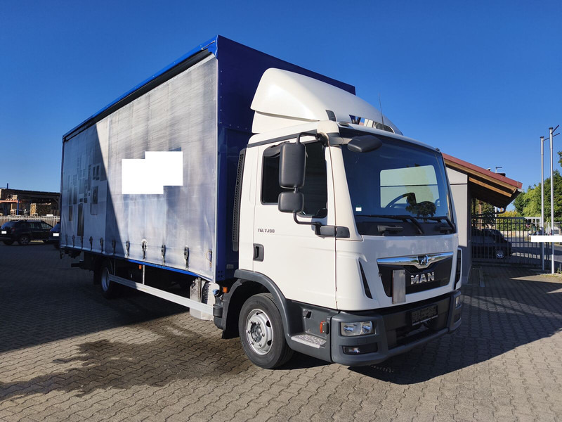 MAN TGL 7.190 4x2BL Edscha Gardine Euro 6 (12) - شاحنة ذات ستائر جانبية: صورة 2 MAN TGL 7.190 4x2BL Edscha Gardine Euro 6 (12) - شاحنة ذات ستائر جانبية: صورة 2