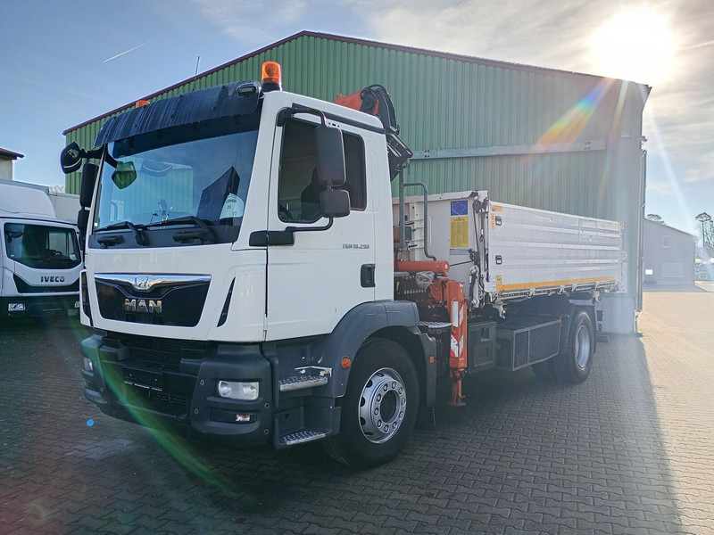 MAN TGM 18.290 4x2 Kipper m. Atlas 126.3E-A3 10,6 m - شاحنة قلاب, شاحنة كرين: صورة 4 MAN TGM 18.290 4x2 Kipper m. Atlas 126.3E-A3 10,6 m - شاحنة قلاب, شاحنة كرين: صورة 4
