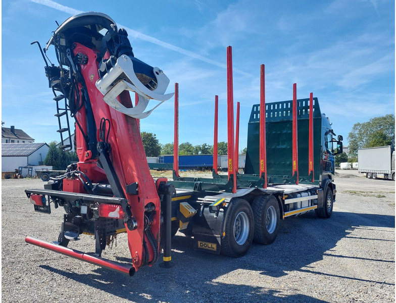 Scania R490 6x4 Euro 6 Kurzholz Palfinger AHK (2) - شاحنة قطع الأشجار, شاحنة كرين: صورة 2 Scania R490 6x4 Euro 6 Kurzholz Palfinger AHK (2) - شاحنة قطع الأشجار, شاحنة كرين: صورة 2