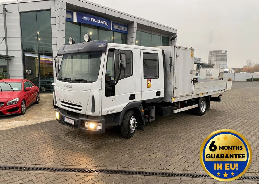 Iveco Eurocargo ML80E17 / HDS HMF / 1 Owner / Doka - شاحنات مسطحة, شاحنة كرين: صورة 1 Iveco Eurocargo ML80E17 / HDS HMF / 1 Owner / Doka - شاحنات مسطحة, شاحنة كرين: صورة 1