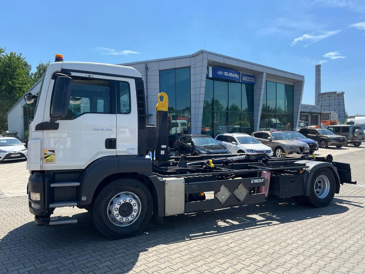 MAN TGS 18.320 NO Rust / Multilift Joab / BIG Wheelbase - ناقلة حاويات/ شاحنة حاويات: صورة 2 MAN TGS 18.320 NO Rust / Multilift Joab / BIG Wheelbase - ناقلة حاويات/ شاحنة حاويات: صورة 2
