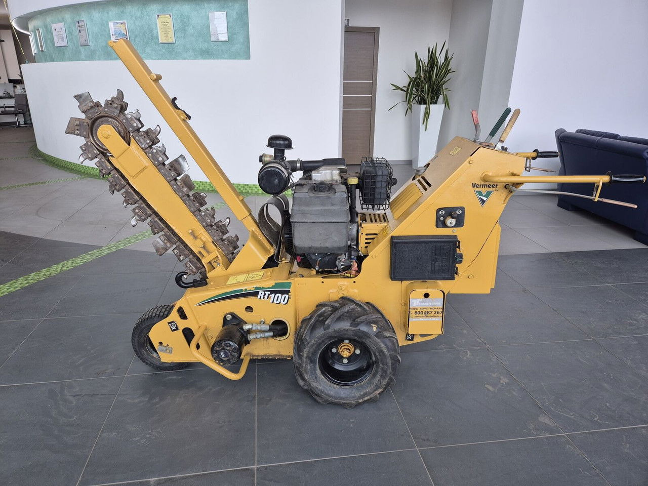 Vermeer RT100 / Trench SAW / Mini Chain Excavator / Idea L FOR Cables - حفار خنادق: صورة 2 Vermeer RT100 / Trench SAW / Mini Chain Excavator / Idea L FOR Cables - حفار خنادق: صورة 2