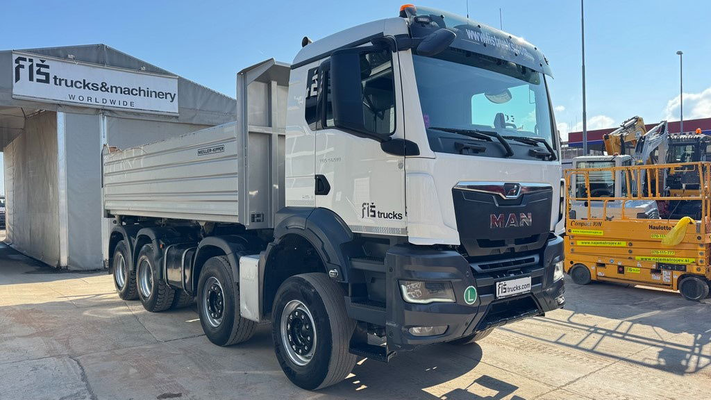 MAN TGS 41.510 8x4 Meiller bordmatic tipper - retarder - Euro 6 - شاحنة قلاب: صورة 3 MAN TGS 41.510 8x4 Meiller bordmatic tipper - retarder - Euro 6 - شاحنة قلاب: صورة 3