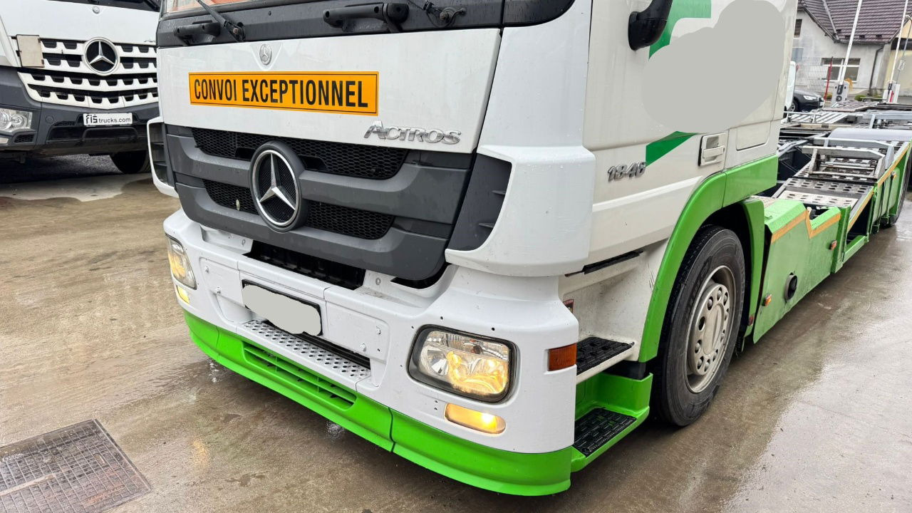 Mercedes-Benz Actros 1846 4x2 LKW transporter + Boerner trailer - شاحنة نقل سيارات شاحنة: صورة 2 Mercedes-Benz Actros 1846 4x2 LKW transporter + Boerner trailer - شاحنة نقل سيارات شاحنة: صورة 2