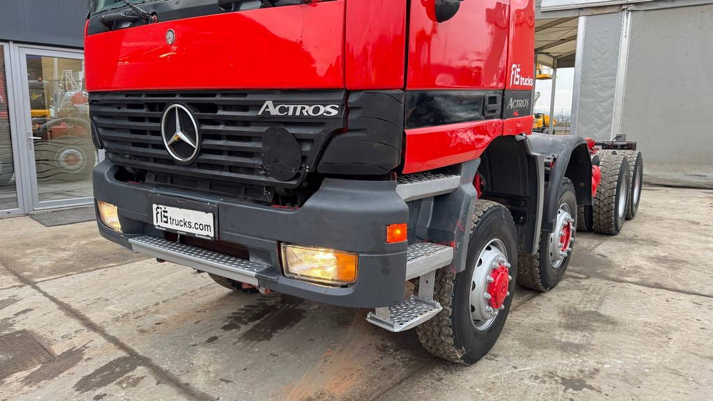 Mercedes-Benz Actros 4140 8x6 chassis - big axle - شاحنة بهيكل معدني للمقصورة: صورة 2 Mercedes-Benz Actros 4140 8x6 chassis - big axle - شاحنة بهيكل معدني للمقصورة: صورة 2