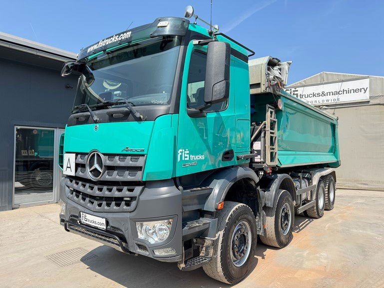 Mercedes-Benz Arocs 3248 8X4 mulda tipper - electric taurpaulin - شاحنة قلاب: صورة 1 Mercedes-Benz Arocs 3248 8X4 mulda tipper - electric taurpaulin - شاحنة قلاب: صورة 1