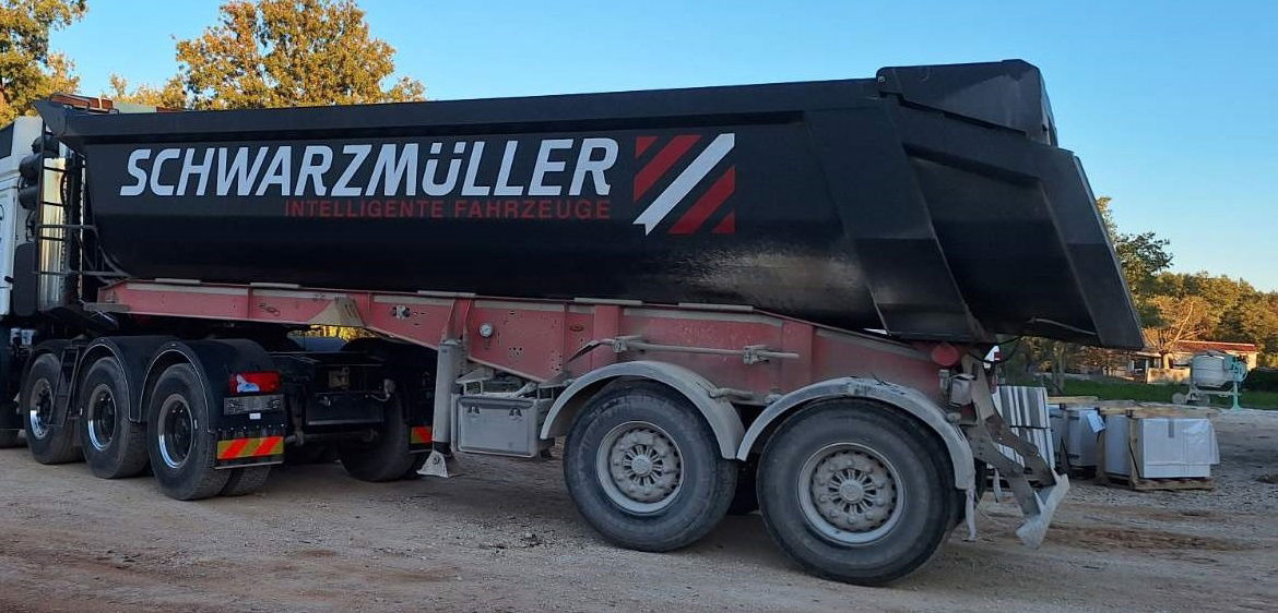 Schwarzmüller SMK10VLN Tipper Trailer - 2 Axle - 24m3 - نصف مقطورة قلابة: صورة 1 Schwarzmüller SMK10VLN Tipper Trailer - 2 Axle - 24m3 - نصف مقطورة قلابة: صورة 1