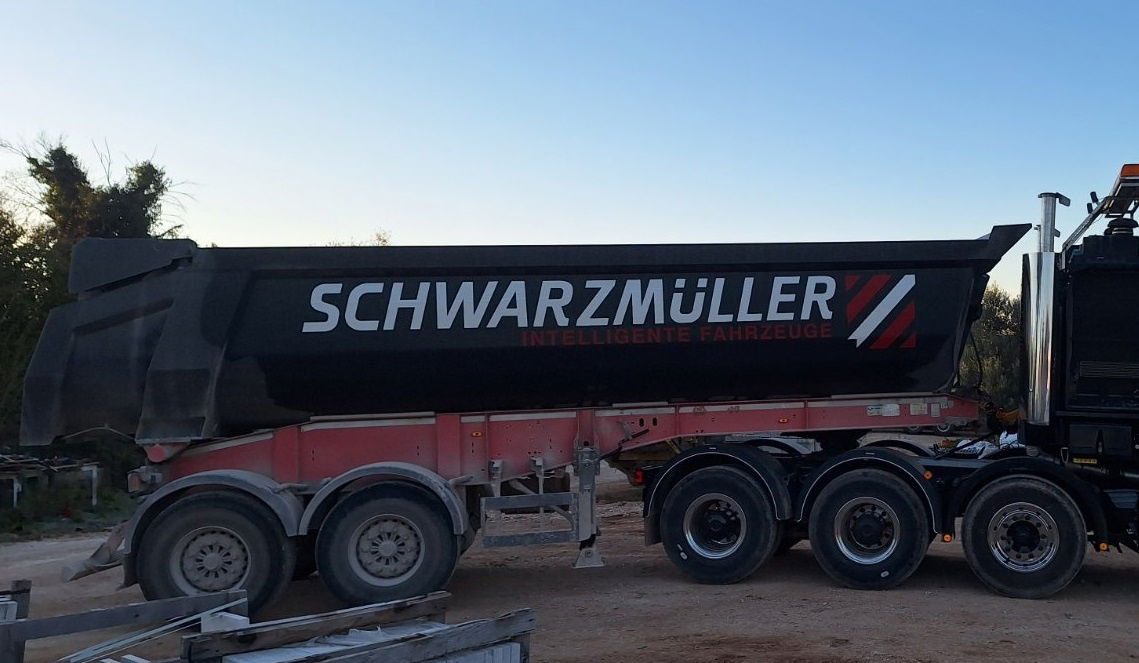 Schwarzmüller SMK10VLN Tipper Trailer - 2 Axle - 24m3 - نصف مقطورة قلابة: صورة 2 Schwarzmüller SMK10VLN Tipper Trailer - 2 Axle - 24m3 - نصف مقطورة قلابة: صورة 2
