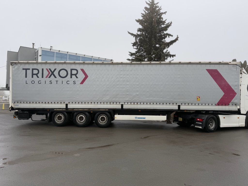 Krone SD Bordwande - نصف مقطورة بستائر جانبية: صورة 2 Krone SD Bordwande - نصف مقطورة بستائر جانبية: صورة 2