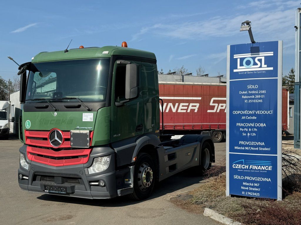 Mercedes-Benz 1843 Actros ADR FL, EX/II, EX/III, AT - رأس تريلا: صورة 1 Mercedes-Benz 1843 Actros ADR FL, EX/II, EX/III, AT - رأس تريلا: صورة 1