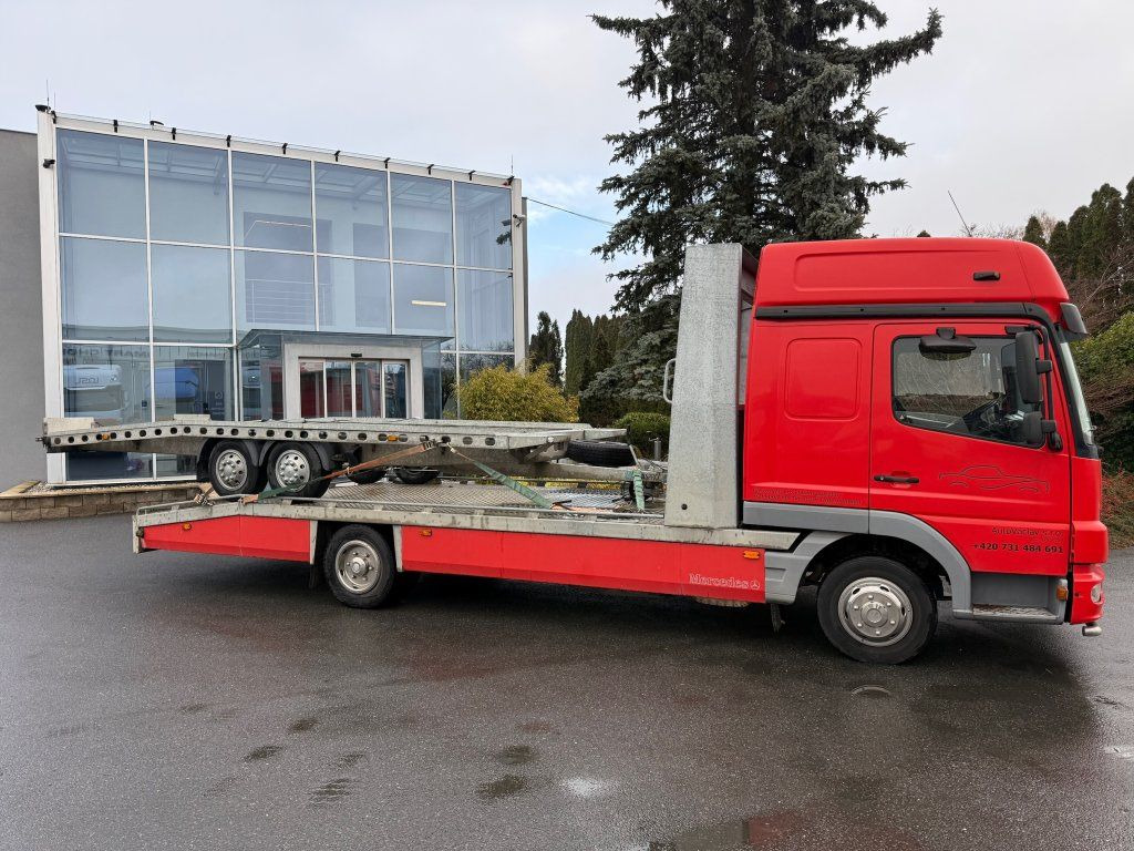 Mercedes-Benz 818 Atego EURO 3 + trailer VAPP 2020 year - شاحنة نقل سيارات شاحنة: صورة 2 Mercedes-Benz 818 Atego EURO 3 + trailer VAPP 2020 year - شاحنة نقل سيارات شاحنة: صورة 2
