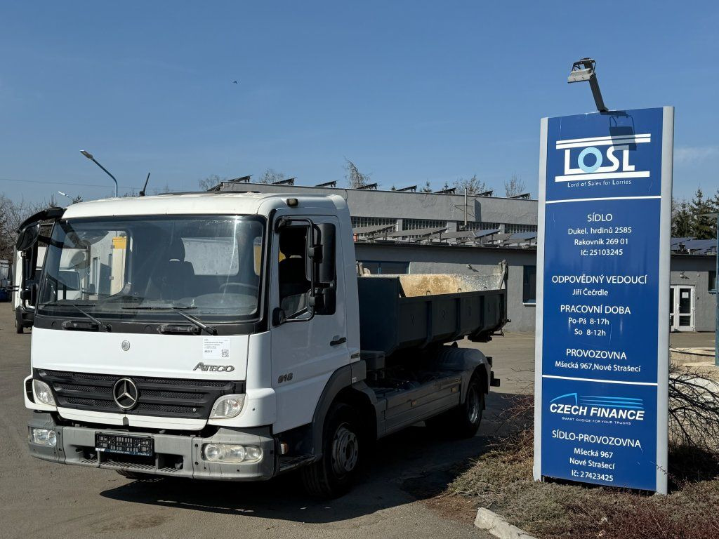 Mercedes-Benz 916 Atego EURO 4 - شاحنة برافعة خطافية: صورة 1 Mercedes-Benz 916 Atego EURO 4 - شاحنة برافعة خطافية: صورة 1