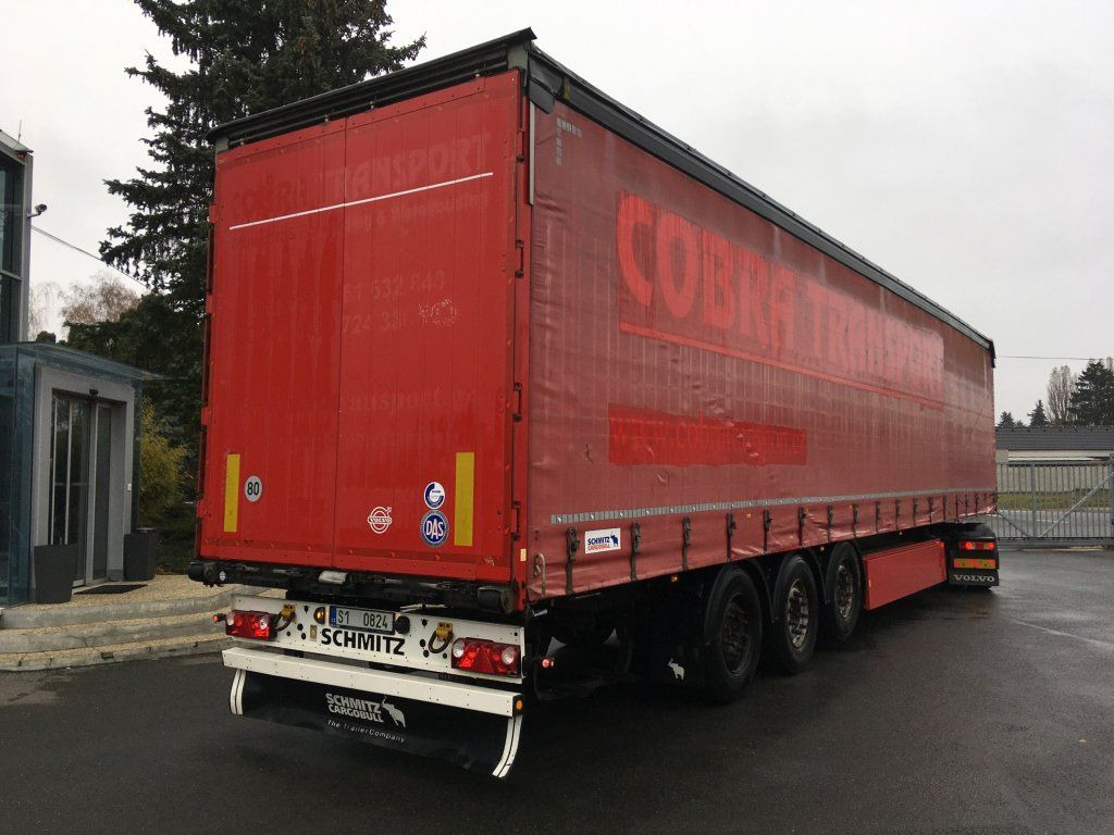 Schmitz Cargobull SCB*S3T standard/lifting roof/Hubdach 2,70-2,85m - نصف مقطورة بستائر جانبية: صورة 4 Schmitz Cargobull SCB*S3T standard/lifting roof/Hubdach 2,70-2,85m - نصف مقطورة بستائر جانبية: صورة 4