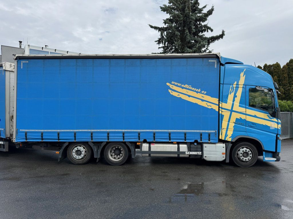 Volvo FH500 6x2 Euro 6 + Schmitz - شاحنة ذات ستائر جانبية: صورة 2 Volvo FH500 6x2 Euro 6 + Schmitz - شاحنة ذات ستائر جانبية: صورة 2