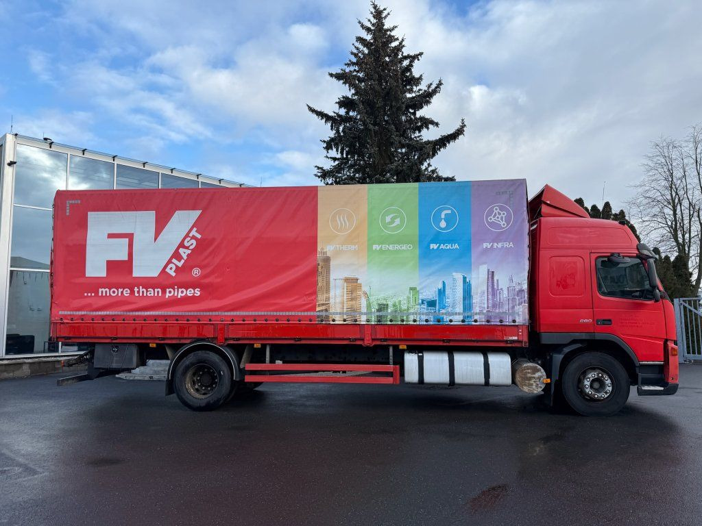 Volvo FM260 EURO 3 - شاحنة ذات ستائر جانبية: صورة 3 Volvo FM260 EURO 3 - شاحنة ذات ستائر جانبية: صورة 3